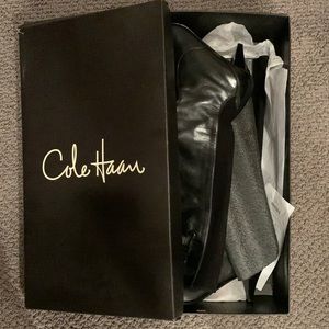Cole Haan Black Boots- Never Worn!